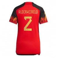 Fotballdrakt Dame Belgia Toby Alderweireld #2 Hjemmedrakt VM 2022 Kortermet